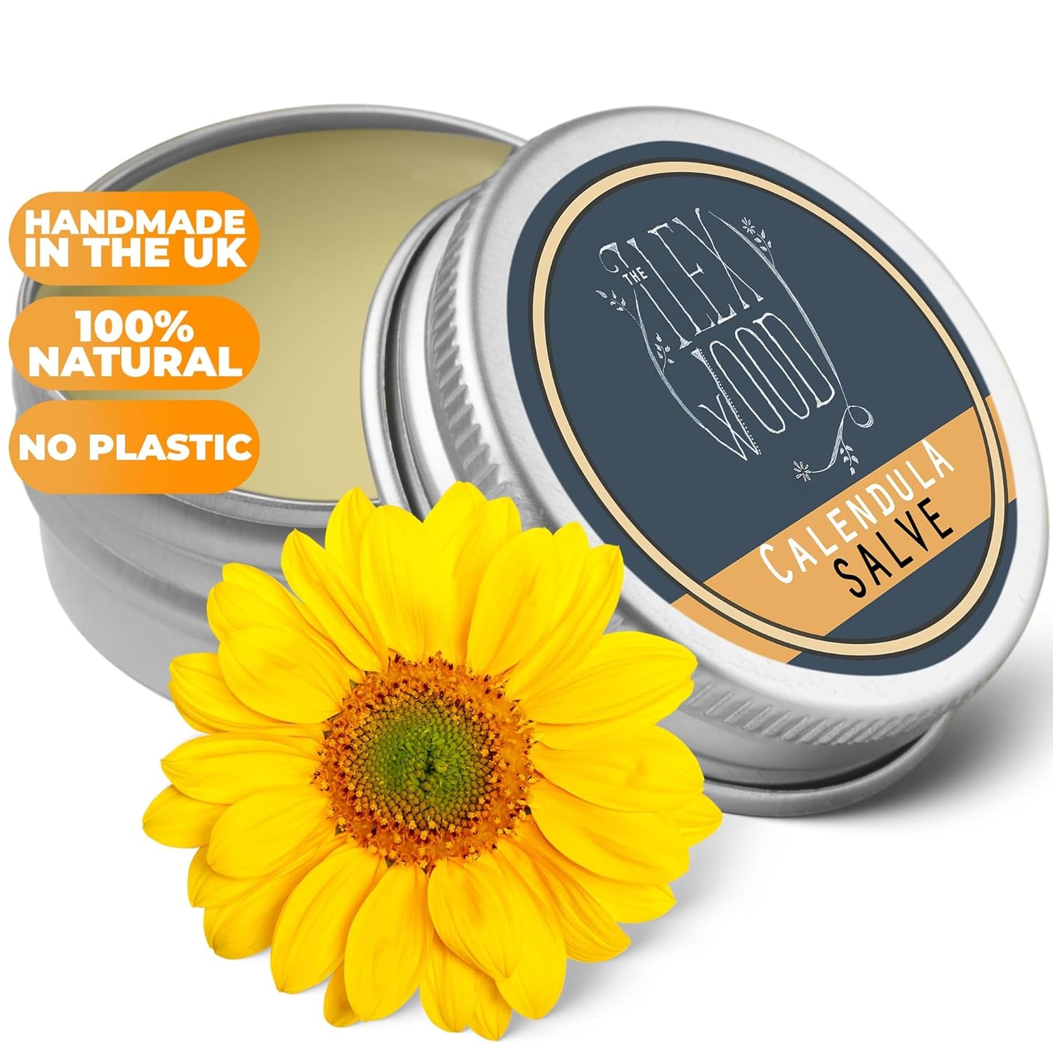 - Calendula Salve - All Natural Balm, Soothes Rashes, Itching, Dry Skin, Eczema, Hand Cream for Women and Men, Cruelty Free, Plastic Free - 100Ml