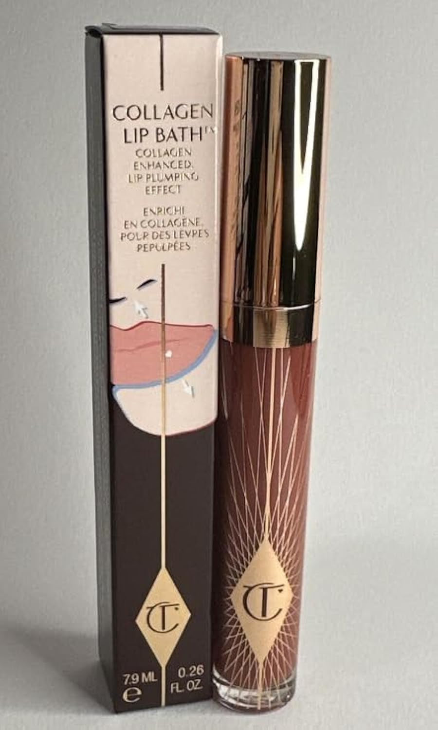 Luxe Color Lip Lustre Lacquer Gloss - High Society - NIB by