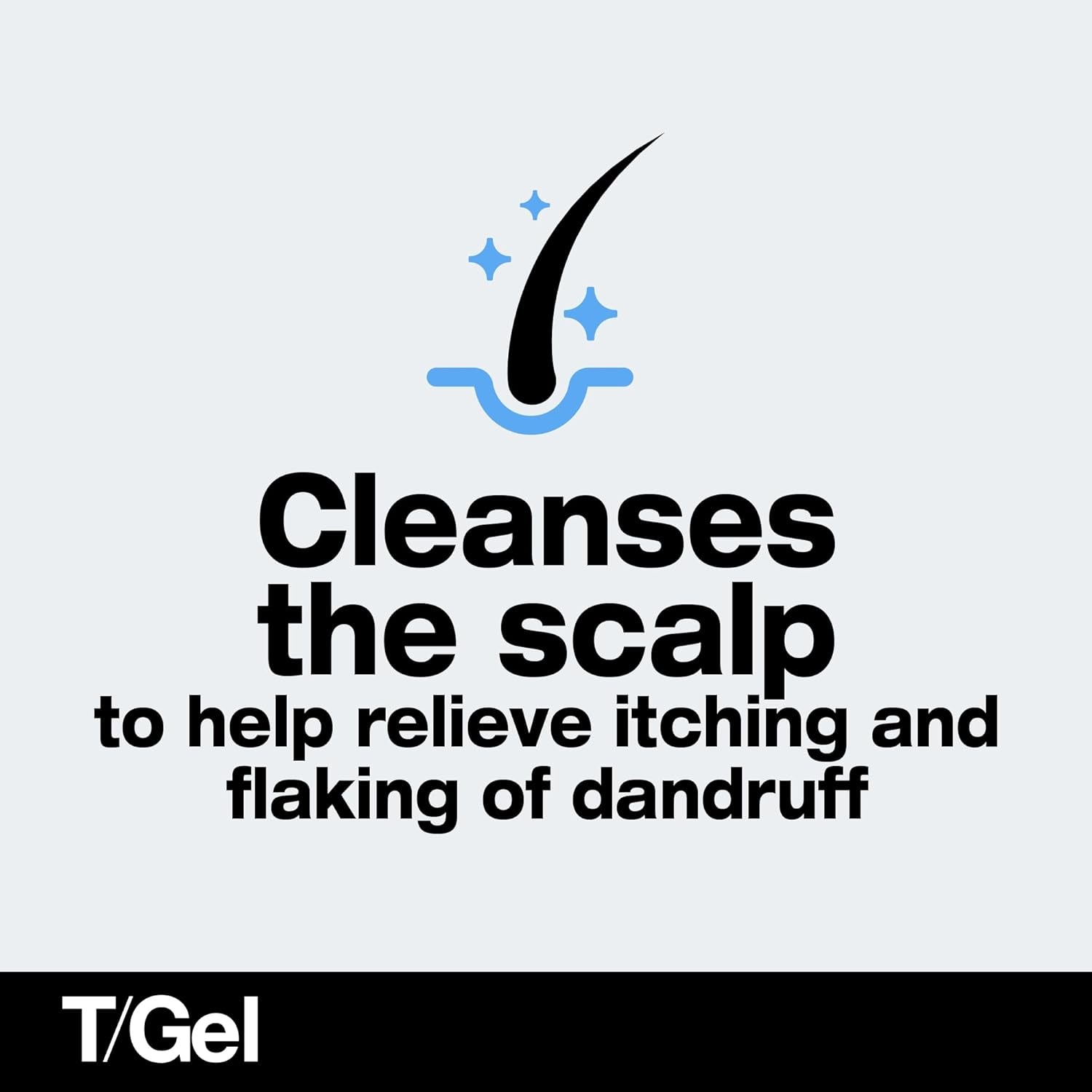 T/Gel 2 in 1 Anti-Dandruff Shampoo and Conditioner (1X 250Ml), Shampoo and Conditioner to Help Fight Dandruff from First Wash, Haircare for Soft, Shiny Healthy-Looking Hair and Scalp