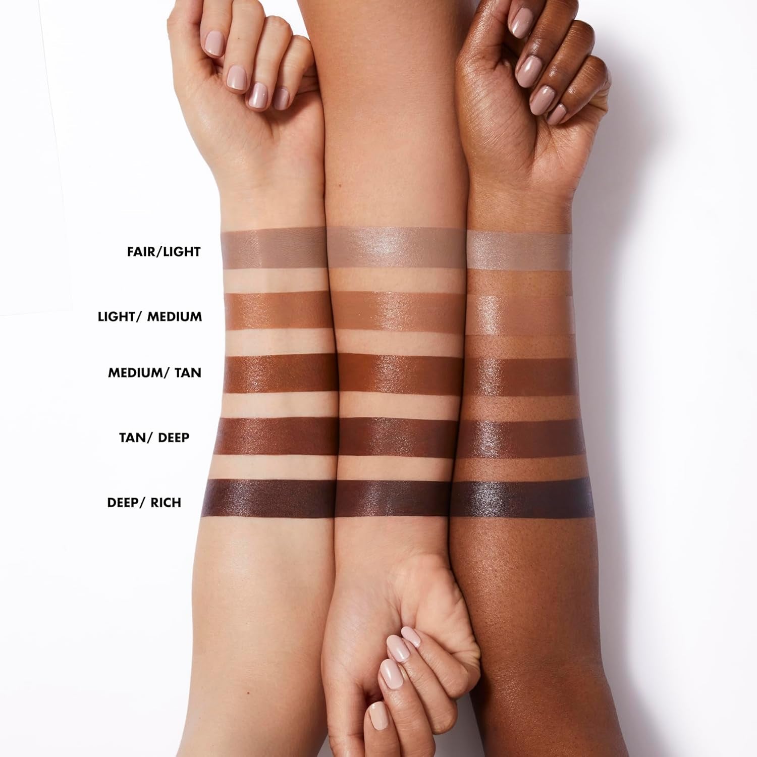 Halo Glow Contour Beauty Wand, Liquid Contour Wand for a Naturally Sculpted Look, Buildable Formula, Vegan & Cruelty-Free, Tan/Deep