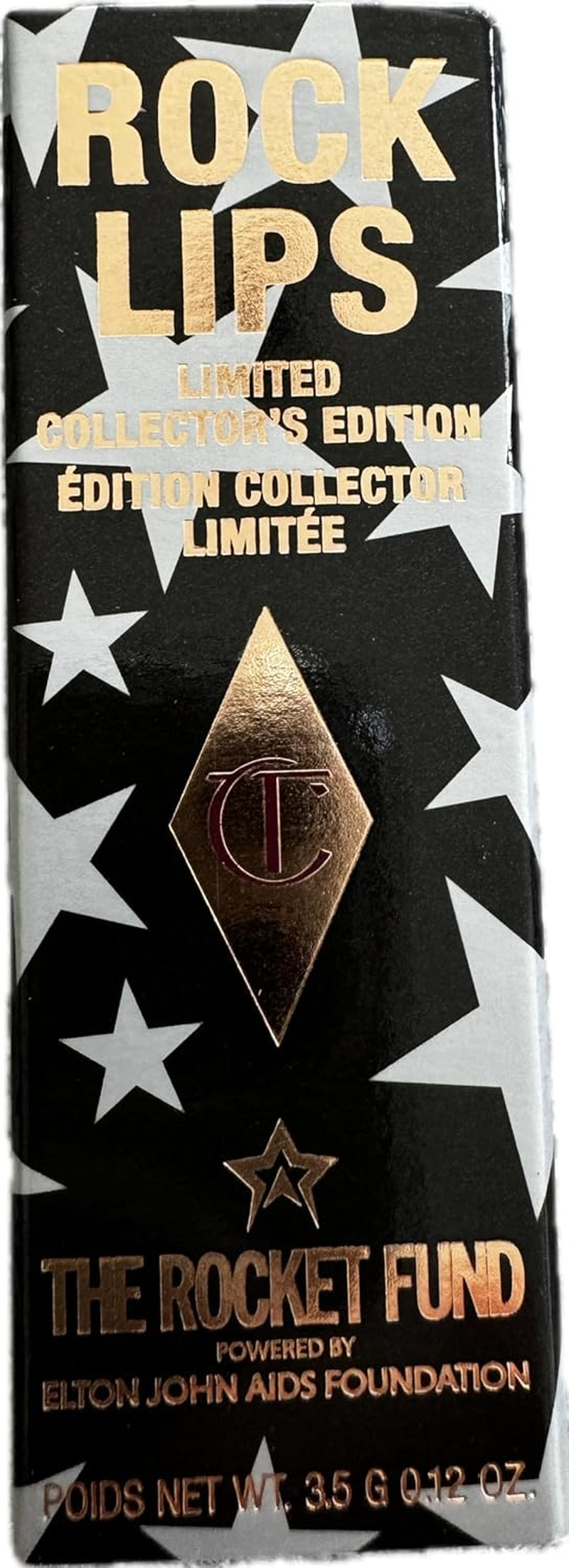 X Elton John Limited Edition Rock Lips Lipstick | 3.5G | Ready for Lust