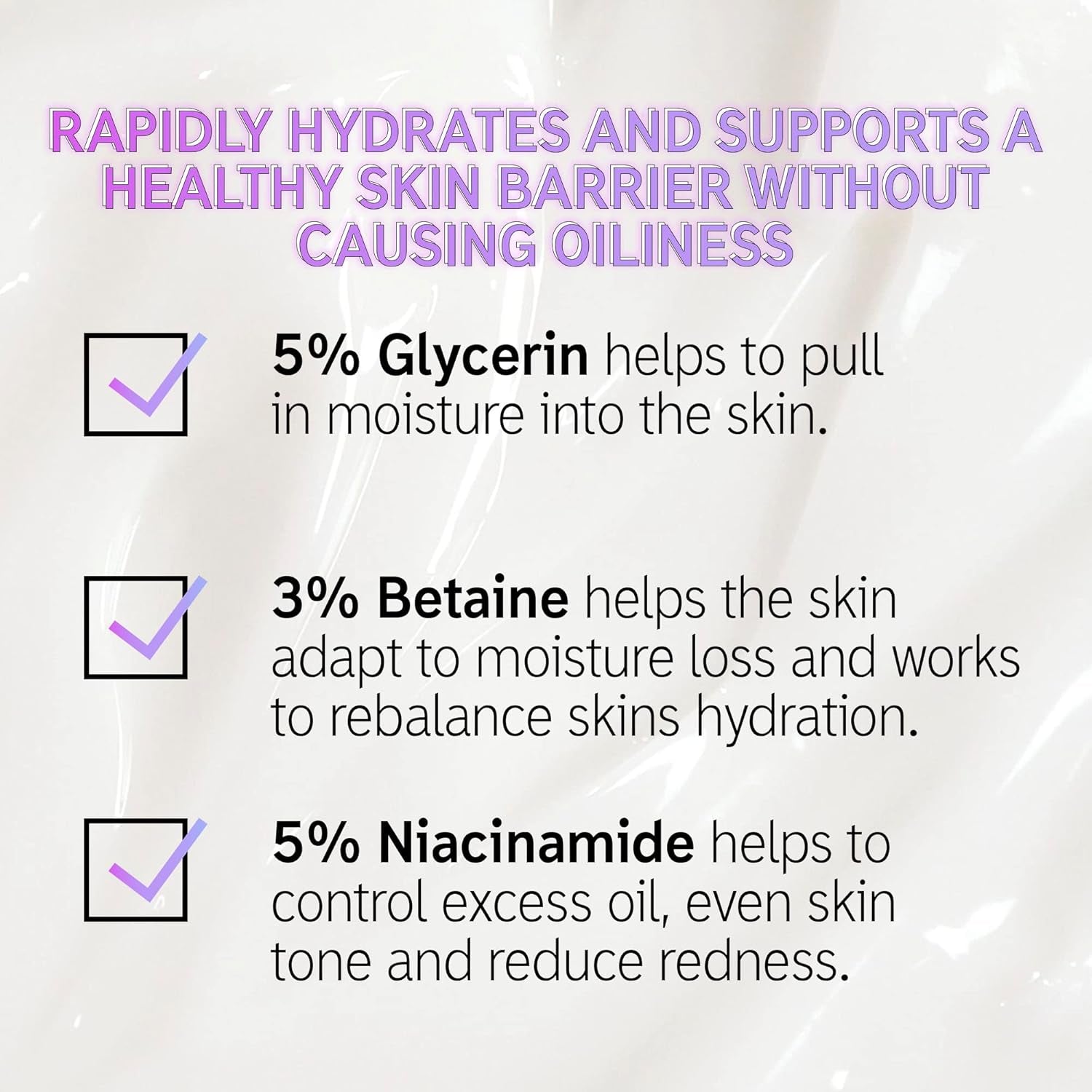 Polyglutamic Acid Dewy Sunscreen SPF30, 50Ml & Omega Water Cream, 50Ml